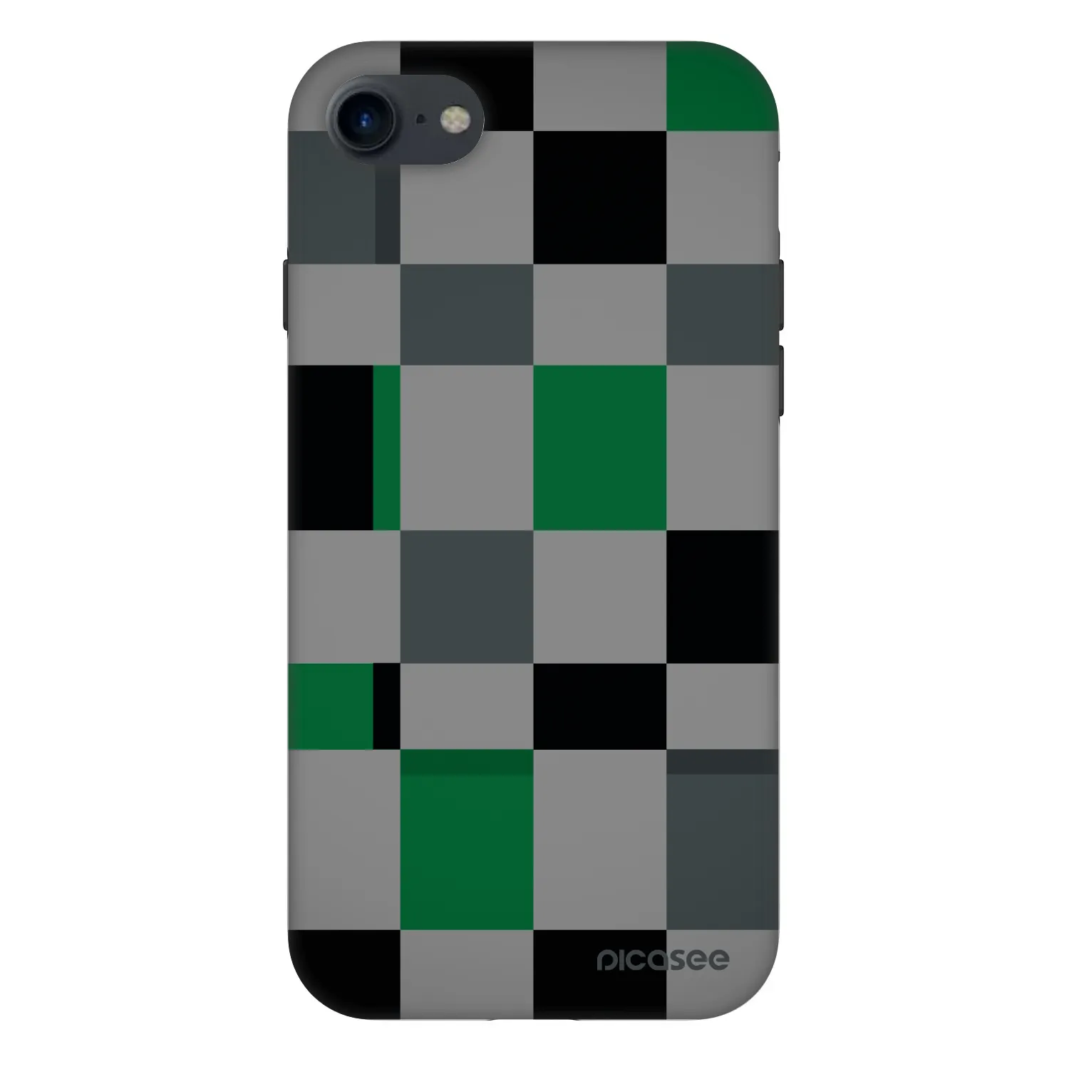 Picasee Fashion Case für Apple iPhone 8 - Block Grid