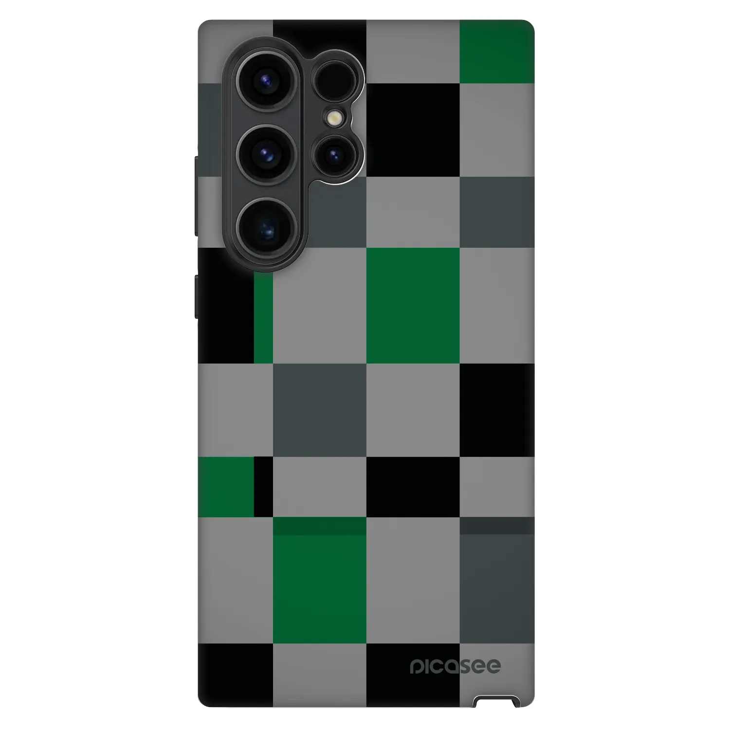 Picasee Fashion Case für Samsung Galaxy S23 Ultra 5G - Block Grid