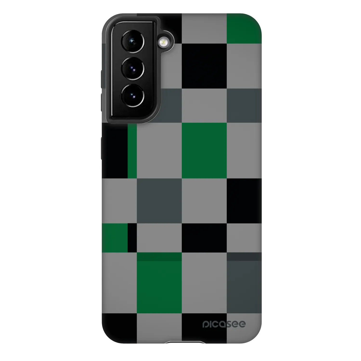 Picasee Fashion Case für Samsung Galaxy S21 5G G991B - Block Grid