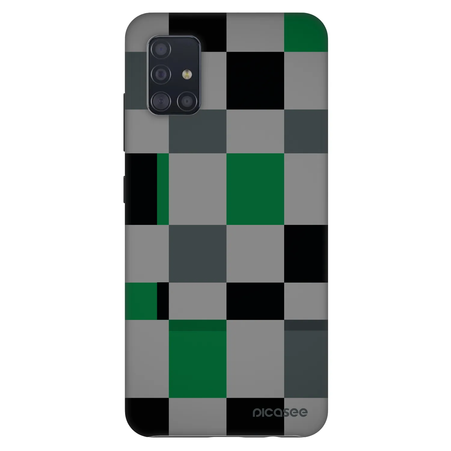 Picasee Fashion Case für Samsung Galaxy A51 A515F - Block Grid