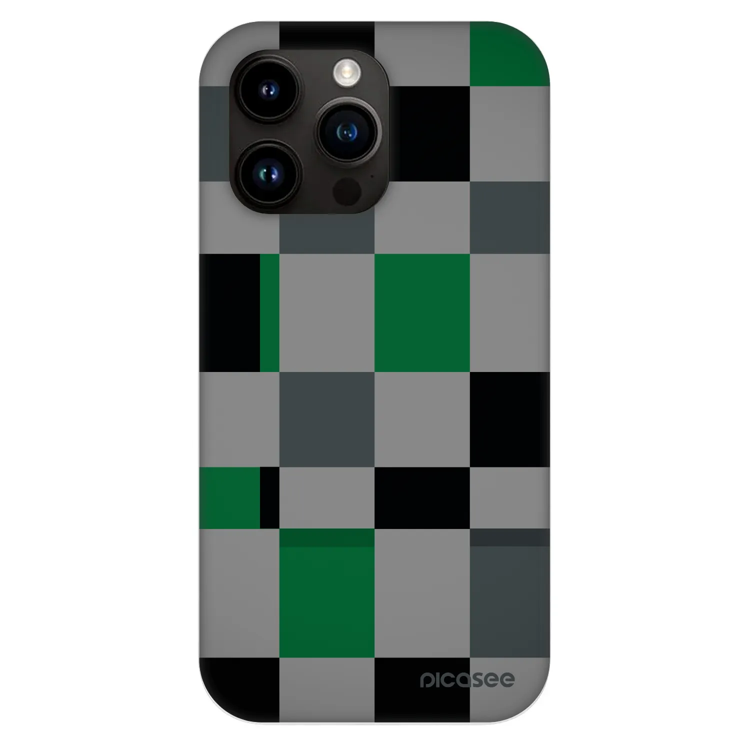 Picasee Fashion Case MagSafe für Apple iPhone 13 Pro - Block Grid