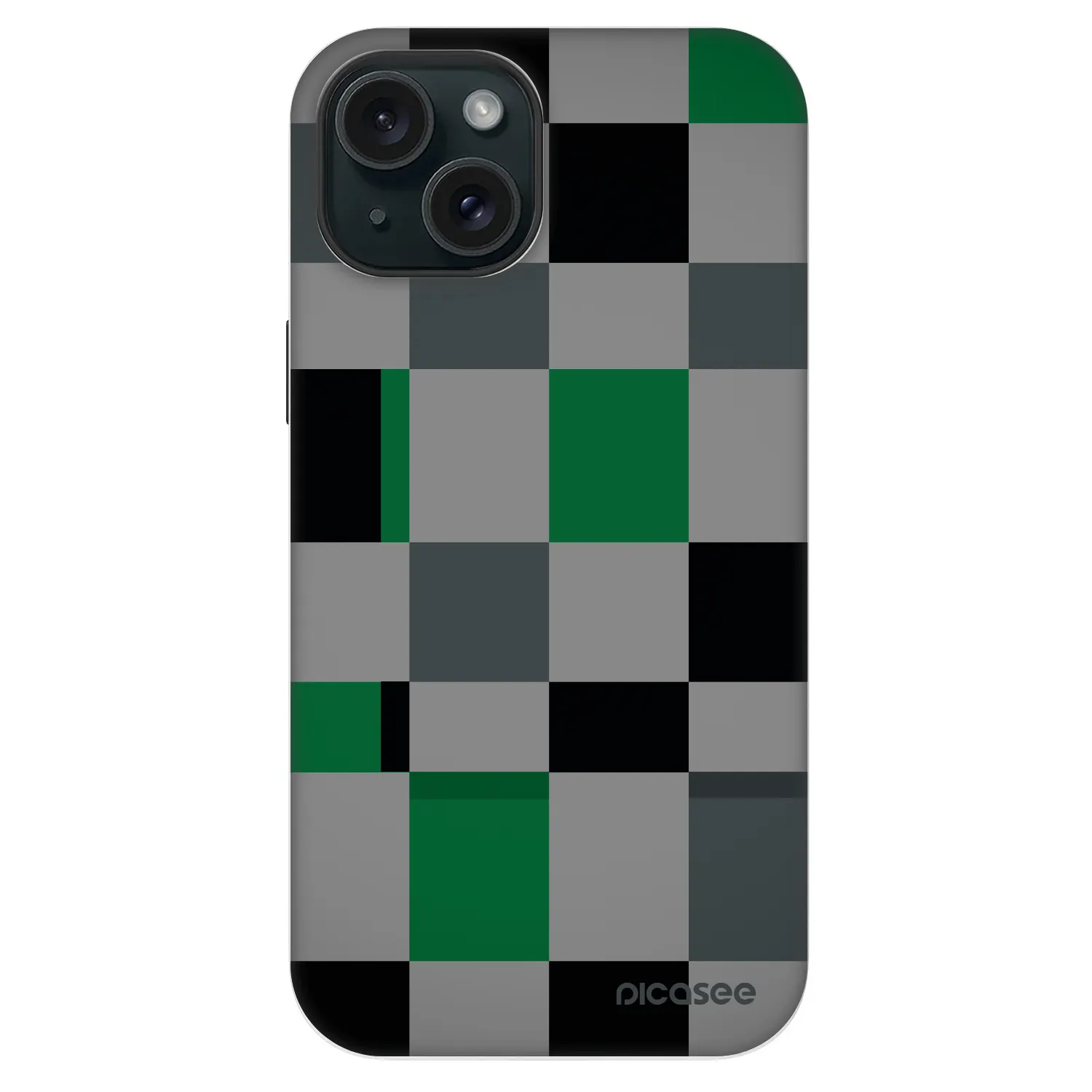 Picasee Fashion Case MagSafe für Apple iPhone 14 - Block Grid