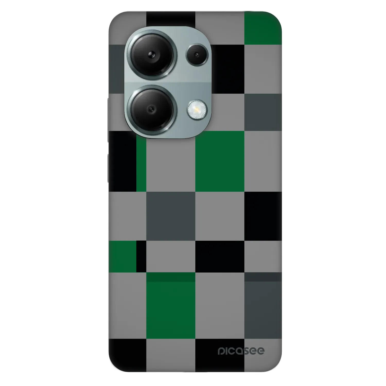 Picasee Fashion Case für Xiaomi Redmi Note 13 Pro 4G - Block Grid