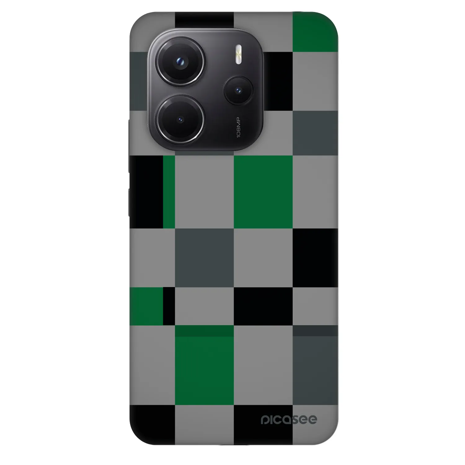 Picasee Fashion Case für Xiaomi Redmi Note 14 4G - Block Grid
