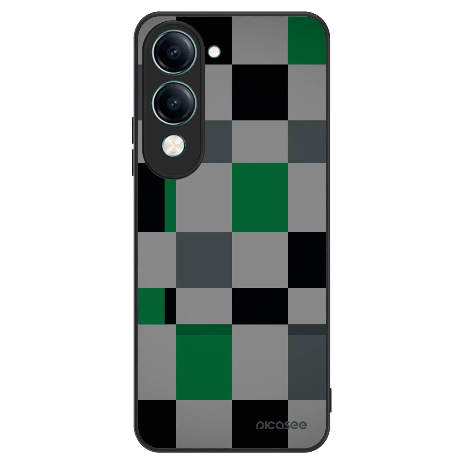 Picasee ULTIMATE CASE für Vivo Y29s 5G - Block Grid