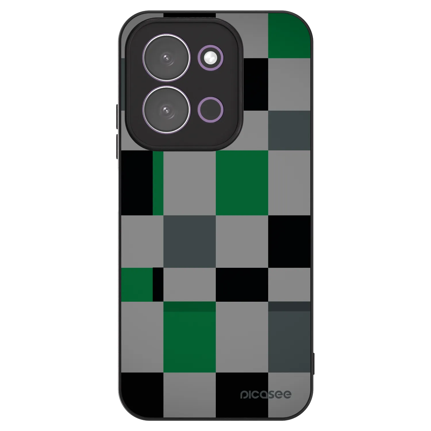 Picasee ULTIMATE CASE für Xiaomi Redmi 15C 5G - Block Grid