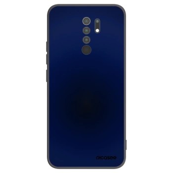 Picasee Xiaomi Redmi 9 Hülle - Schwarzes Silikon - Deep Ocean