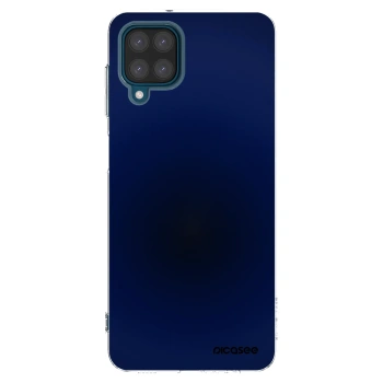 Picasee Samsung Galaxy A12 A125F Hülle - Transparentes Silikon - Deep Ocean