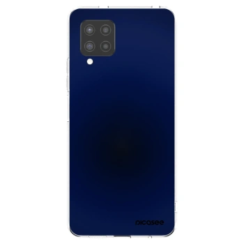 Picasee Samsung Galaxy A42 A426B Hülle - Transparentes Silikon - Deep Ocean