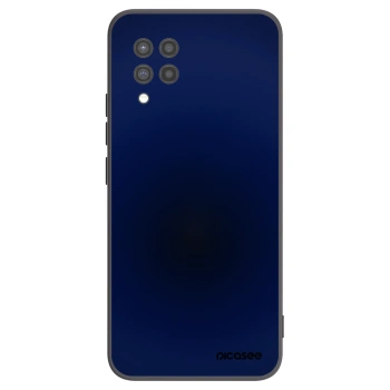 Picasee Samsung Galaxy A42 A426B Hülle - Schwarzes Silikon - Deep Ocean