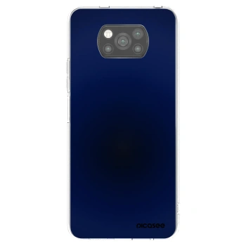 Picasee Xiaomi Poco X3 Pro Hülle - Schwarzes Silikon - Deep Ocean