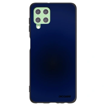 Picasee Samsung Galaxy A22 A225F 4G Hülle - Schwarzes Silikon - Deep Ocean