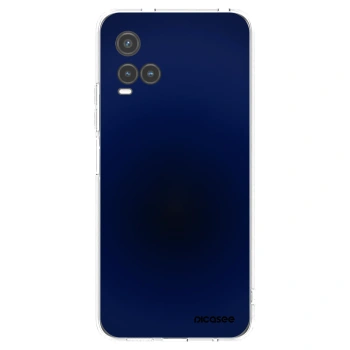 Picasee Vivo Y33s Hülle - Transparentes Silikon - Deep Ocean