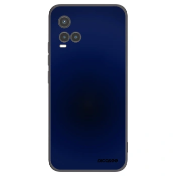 Picasee Vivo Y33s Hülle - Schwarzes Silikon - Deep Ocean