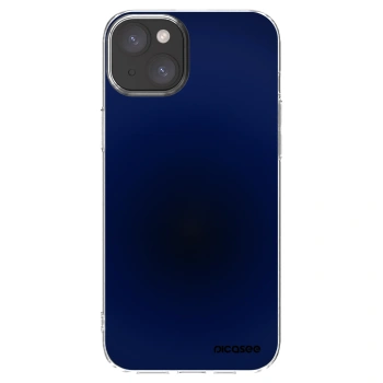 Picasee Apple iPhone 15 Plus Hülle - Transparentes Silikon - Deep Ocean