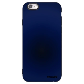 Picasee Apple iPhone 6/6S Hülle - Schwarzes Silikon - Deep Ocean