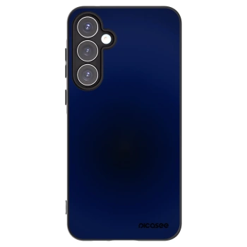 Picasee Samsung Galaxy A55 5G A556B Hülle - Schwarzes Silikon - Deep Ocean