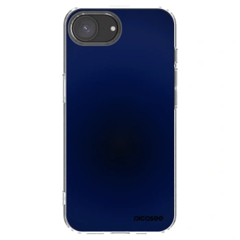 Picasee Apple iPhone 16e Hülle - Transparentes Silikon - Deep Ocean