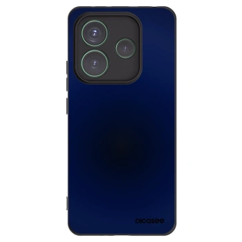 Picasee Xiaomi Redmi Note 14 5G Hülle - Schwarzes Silikon - Deep Ocean