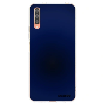 Picasee Samsung Galaxy A70 A705F Hülle - Transparentes Silikon - Deep Ocean