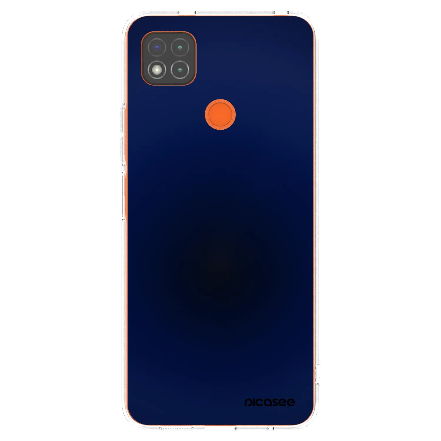 Picasee Xiaomi Redmi 9C Hülle - Transparentes Silikon - Deep Ocean