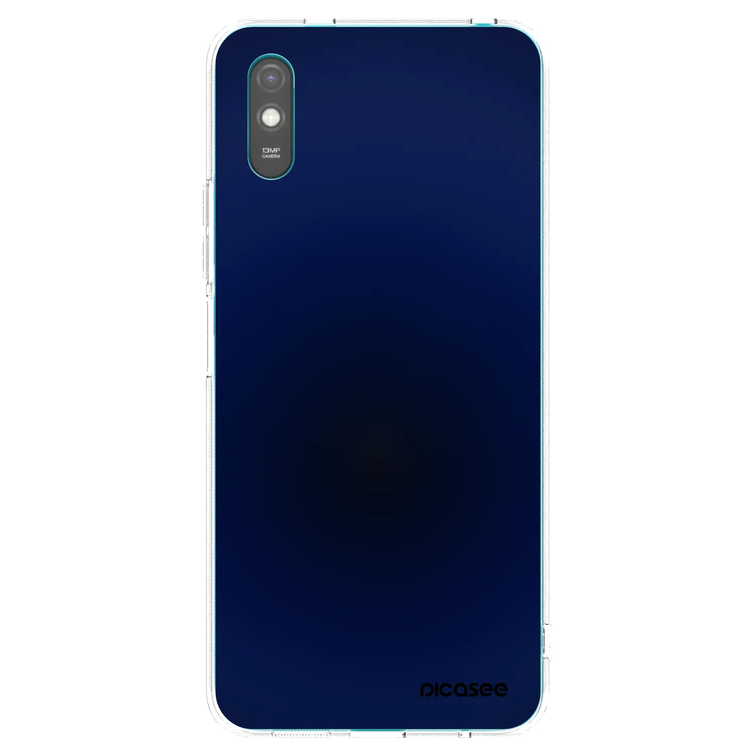 Picasee Xiaomi Redmi 9A Hülle - Transparentes Silikon - Deep Ocean
