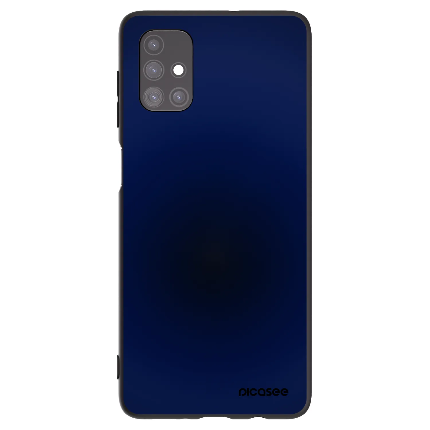Picasee Samsung Galaxy M51 M515F Hülle - Schwarzes Silikon - Deep Ocean