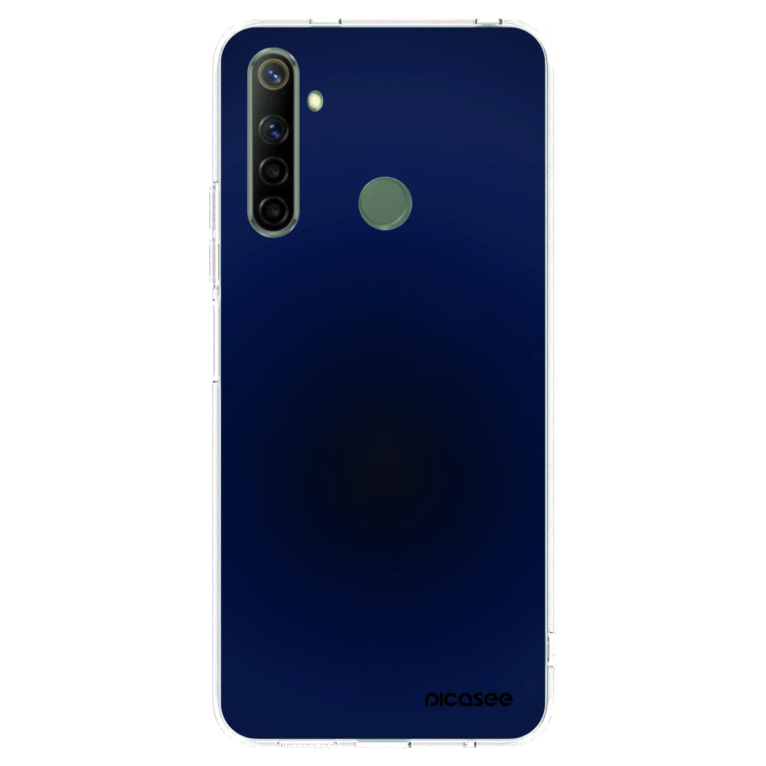 Picasee Realme 6i Hülle - Transparentes Silikon - Deep Ocean