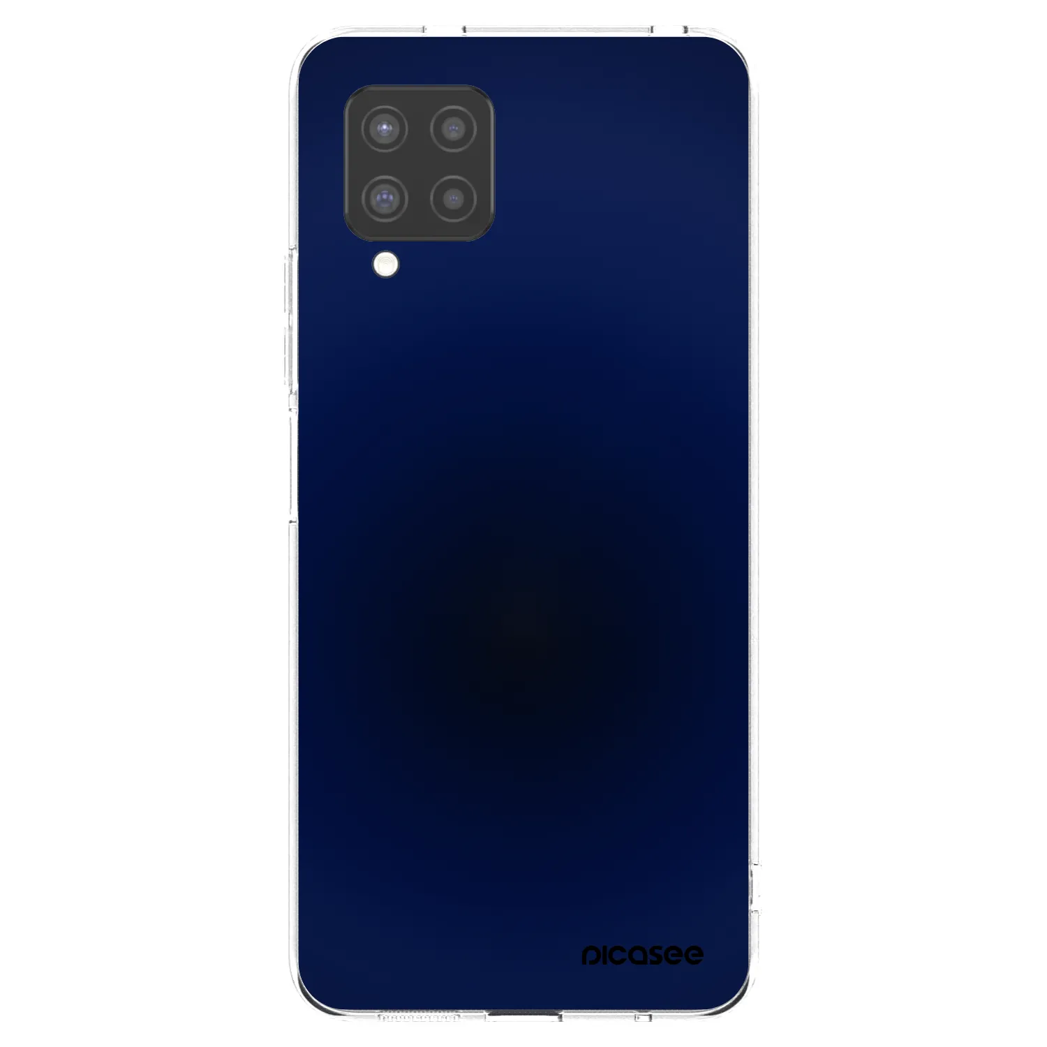 Picasee Samsung Galaxy A42 A426B Hülle - Transparentes Silikon - Deep Ocean
