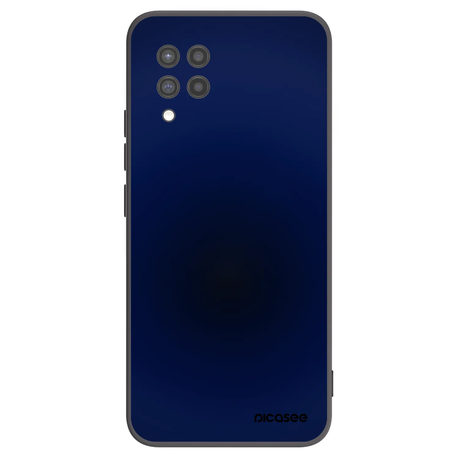 Picasee Samsung Galaxy A42 A426B Hülle - Schwarzes Silikon - Deep Ocean