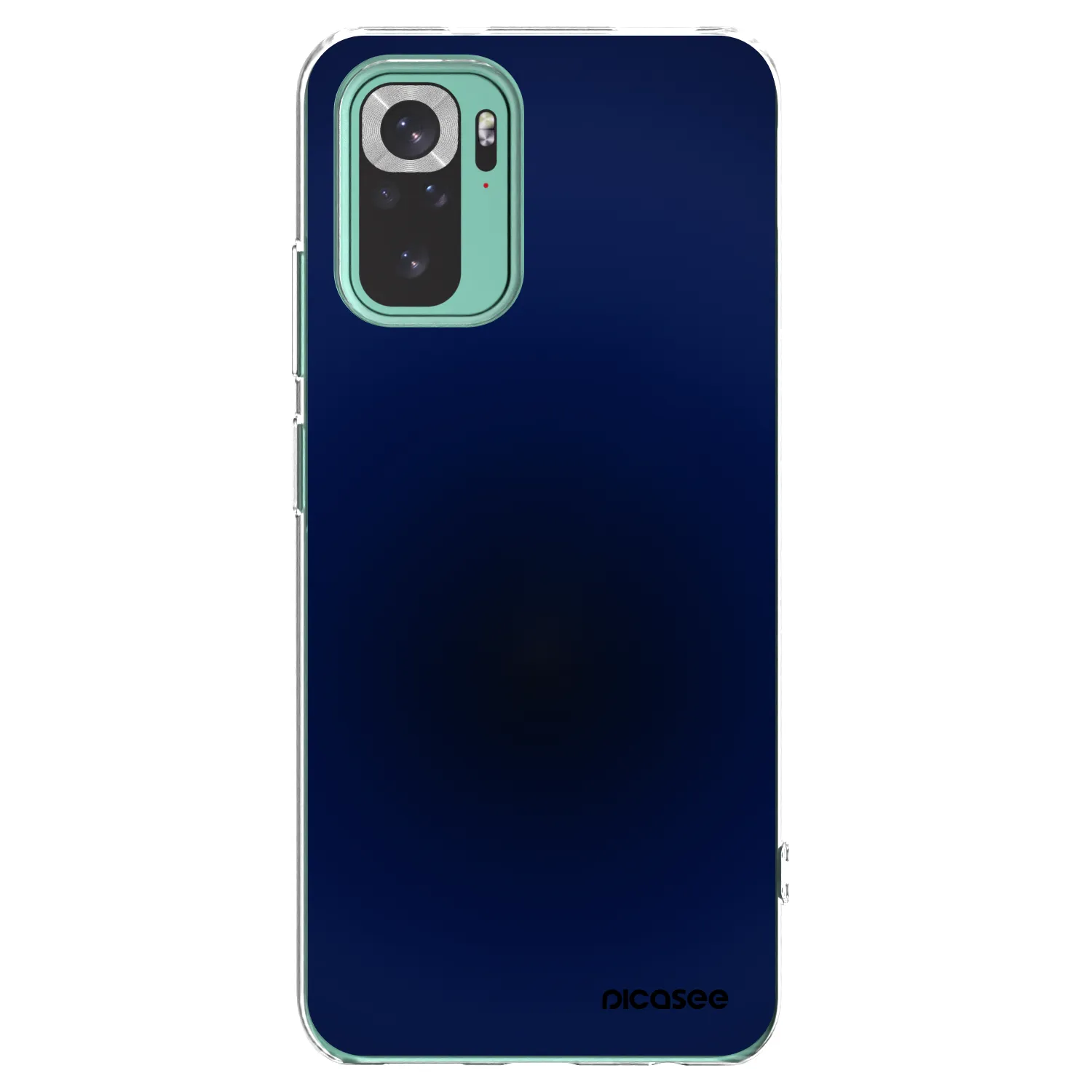 Picasee Xiaomi Redmi Note 10 Pro Hülle - Transparentes Silikon - Deep Ocean