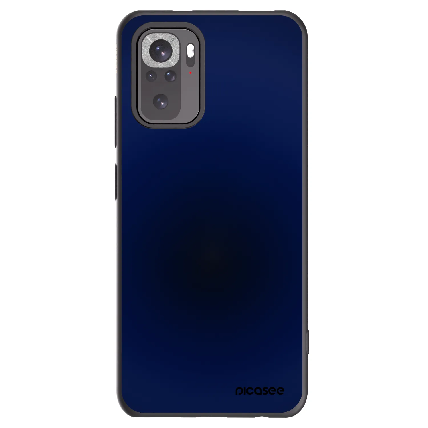 Picasee Xiaomi Redmi Note 10S Hülle - Schwarzes Silikon - Deep Ocean