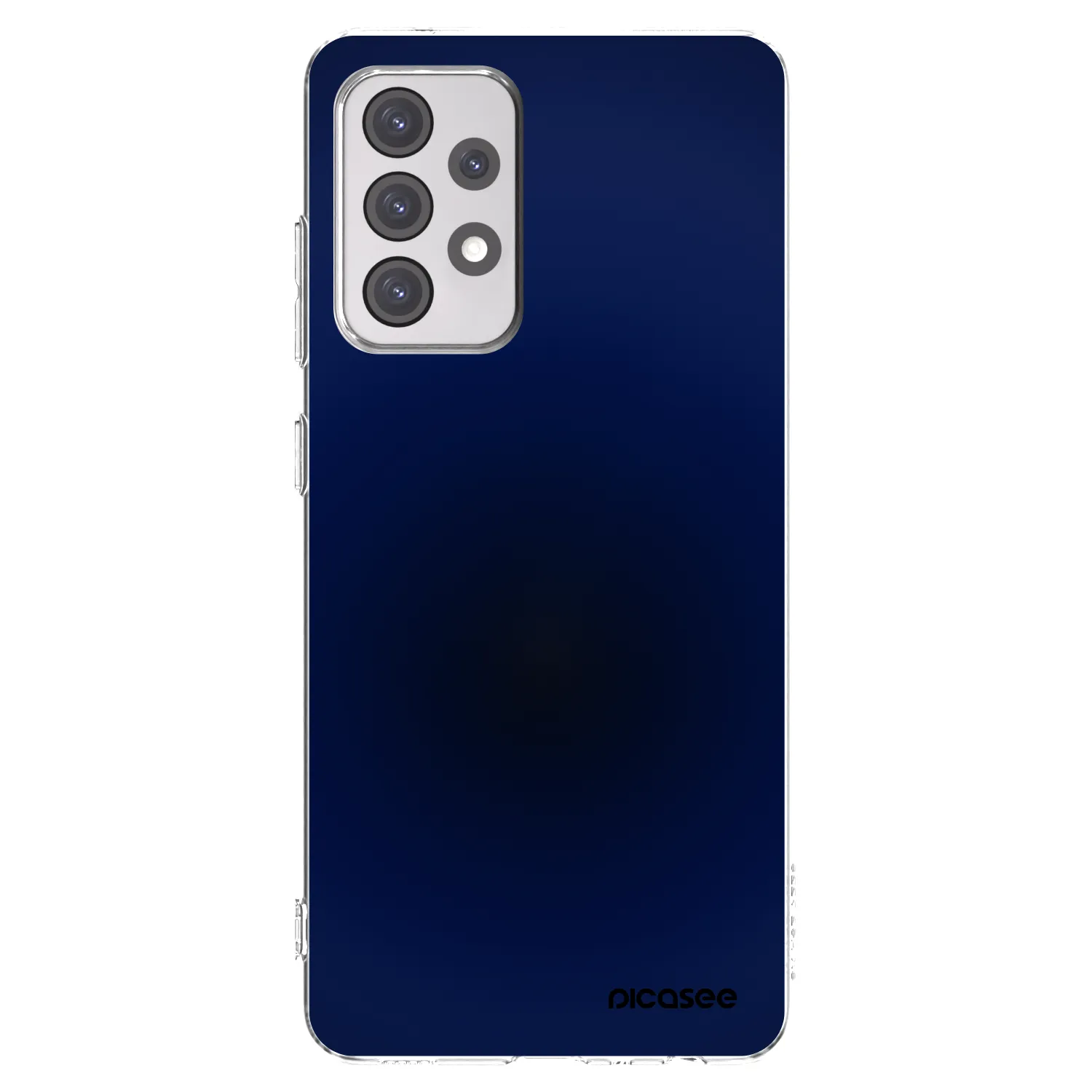 Picasee Samsung Galaxy A52s 5G A528B Hülle - Transparentes Silikon - Deep Ocean