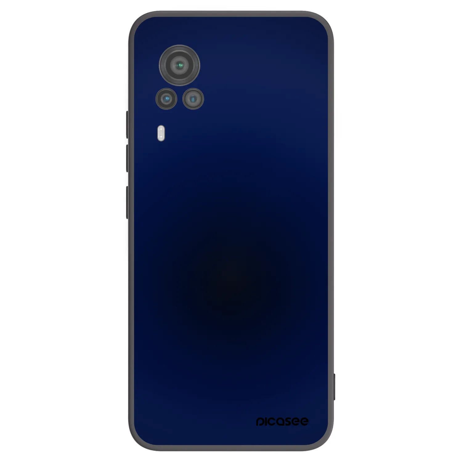 Picasee Vivo X60 Pro 5G Hülle - Schwarzes Silikon - Deep Ocean