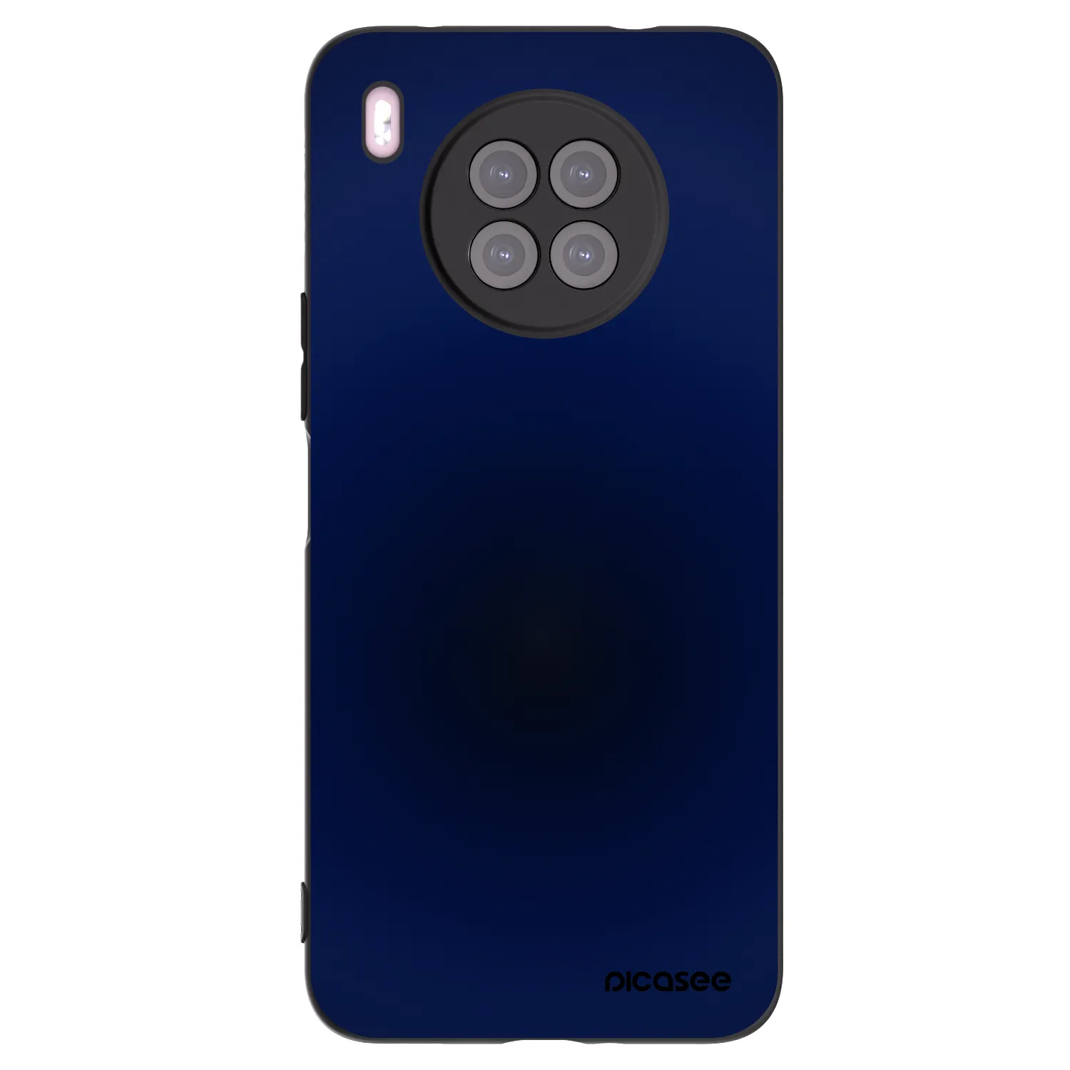 Picasee Huawei Nova 8i Hülle - Schwarzes Silikon - Deep Ocean