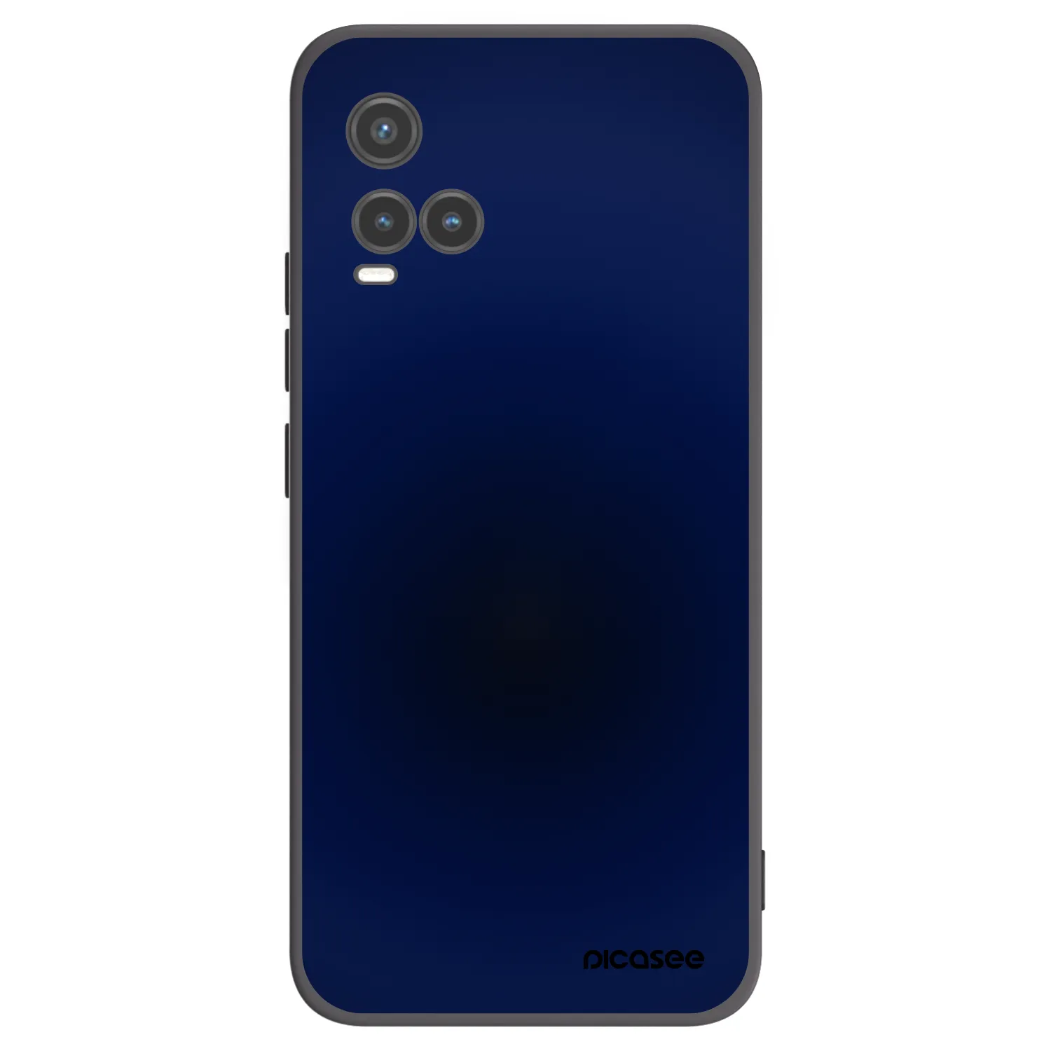 Picasee Vivo Y33s Hülle - Schwarzes Silikon - Deep Ocean