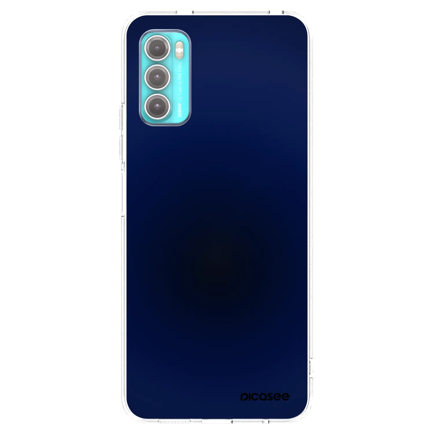 Picasee Motorola Moto G60 Hülle - Transparentes Silikon - Deep Ocean