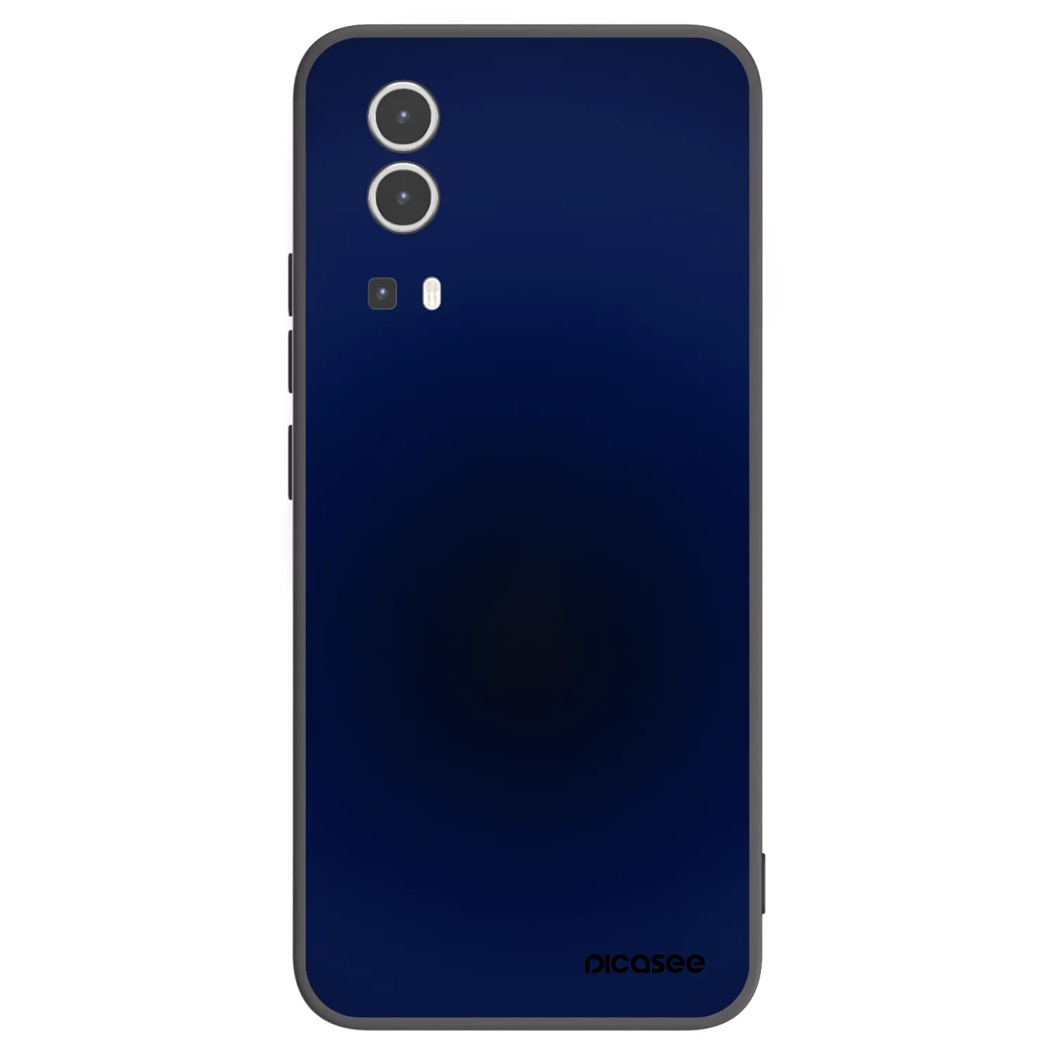 Picasee Vivo Y72 5G Hülle - Schwarzes Silikon - Deep Ocean