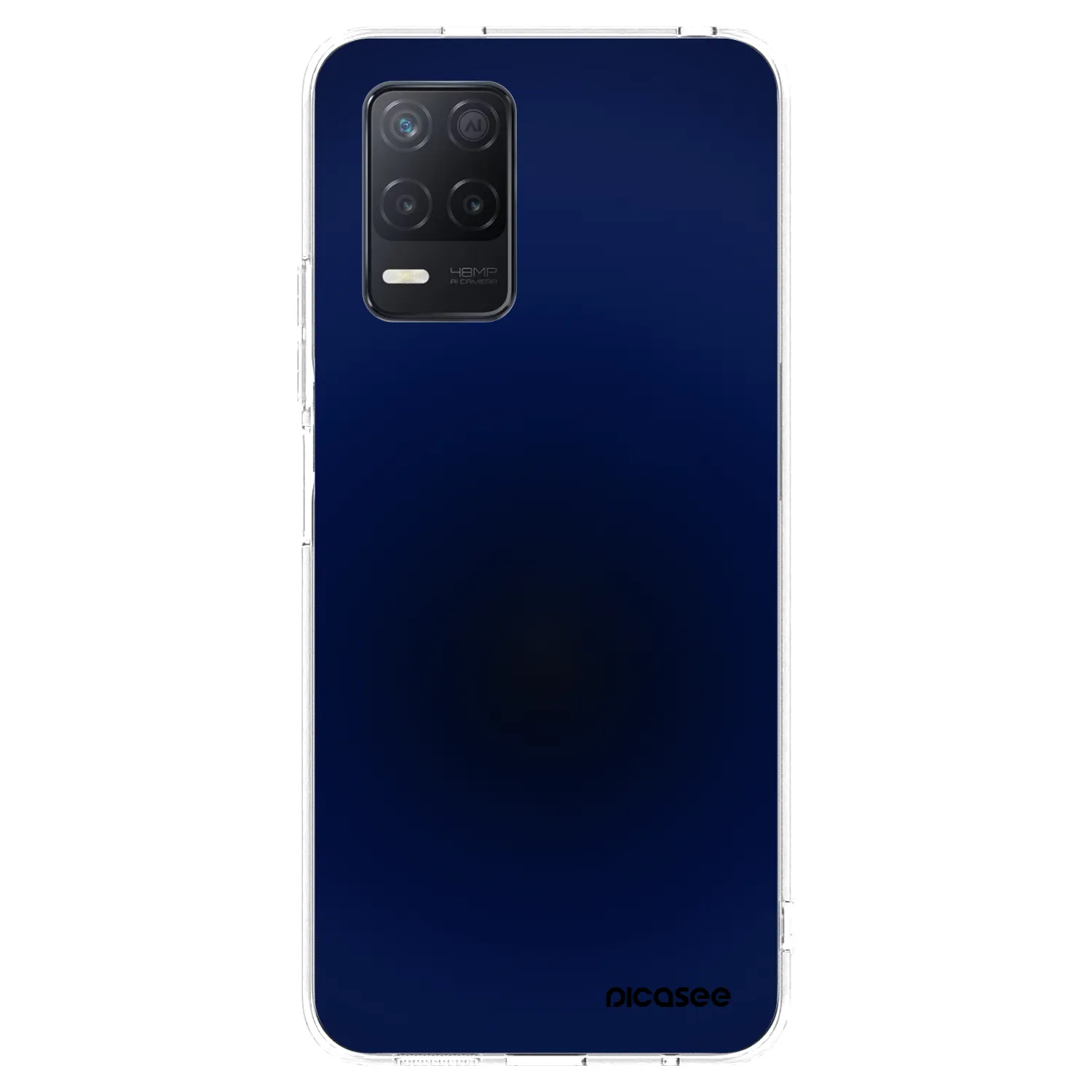 Picasee Realme 8 5G Hülle - Transparentes Silikon - Deep Ocean