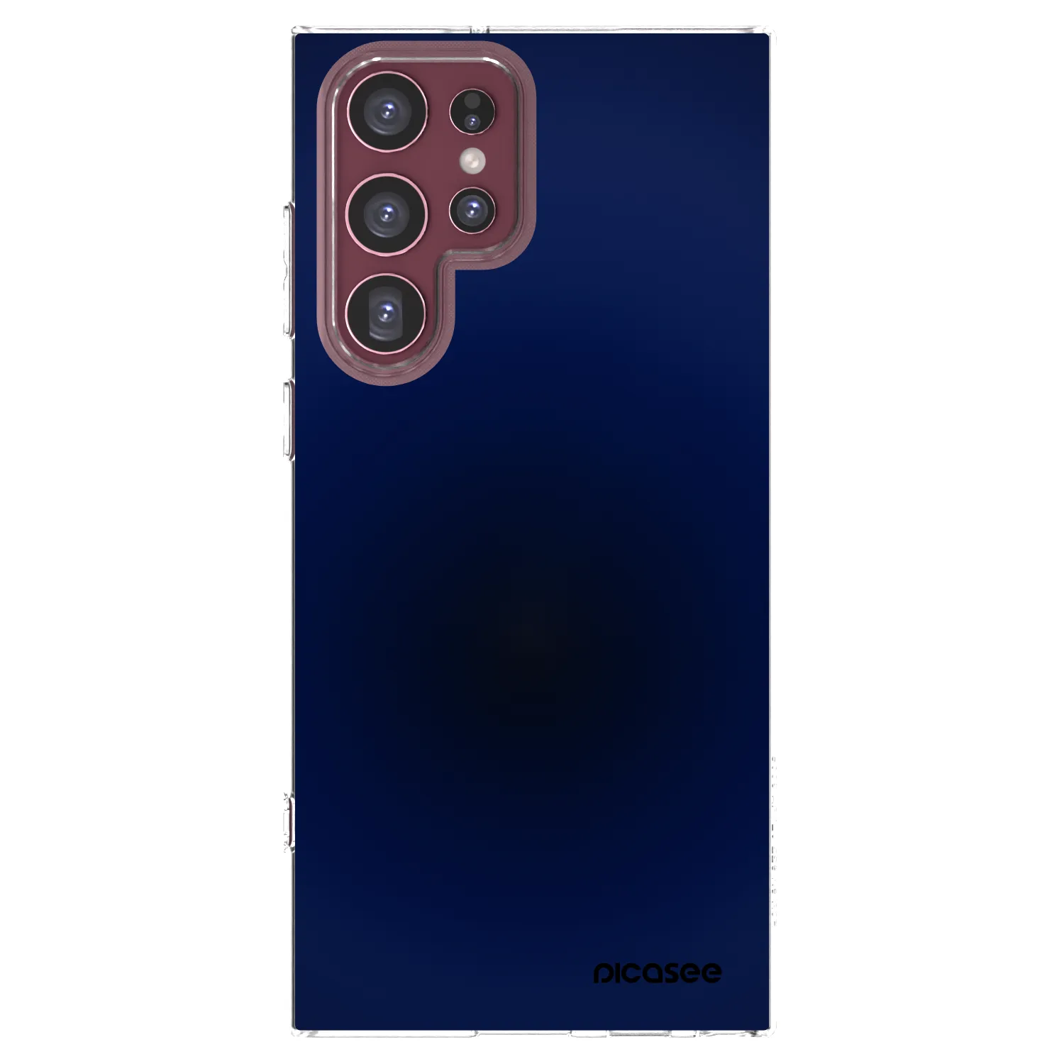 Picasee Samsung Galaxy S22 Ultra 5G Hülle - Transparentes Silikon - Deep Ocean