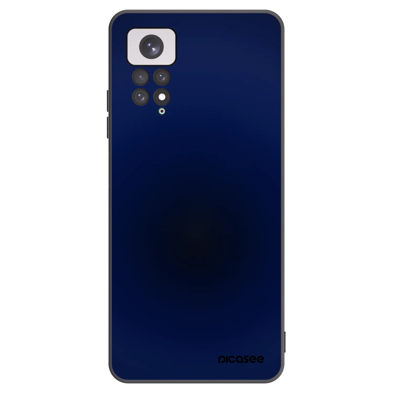 Picasee Xiaomi Redmi Note 11 Hülle - Schwarzes Silikon - Deep Ocean