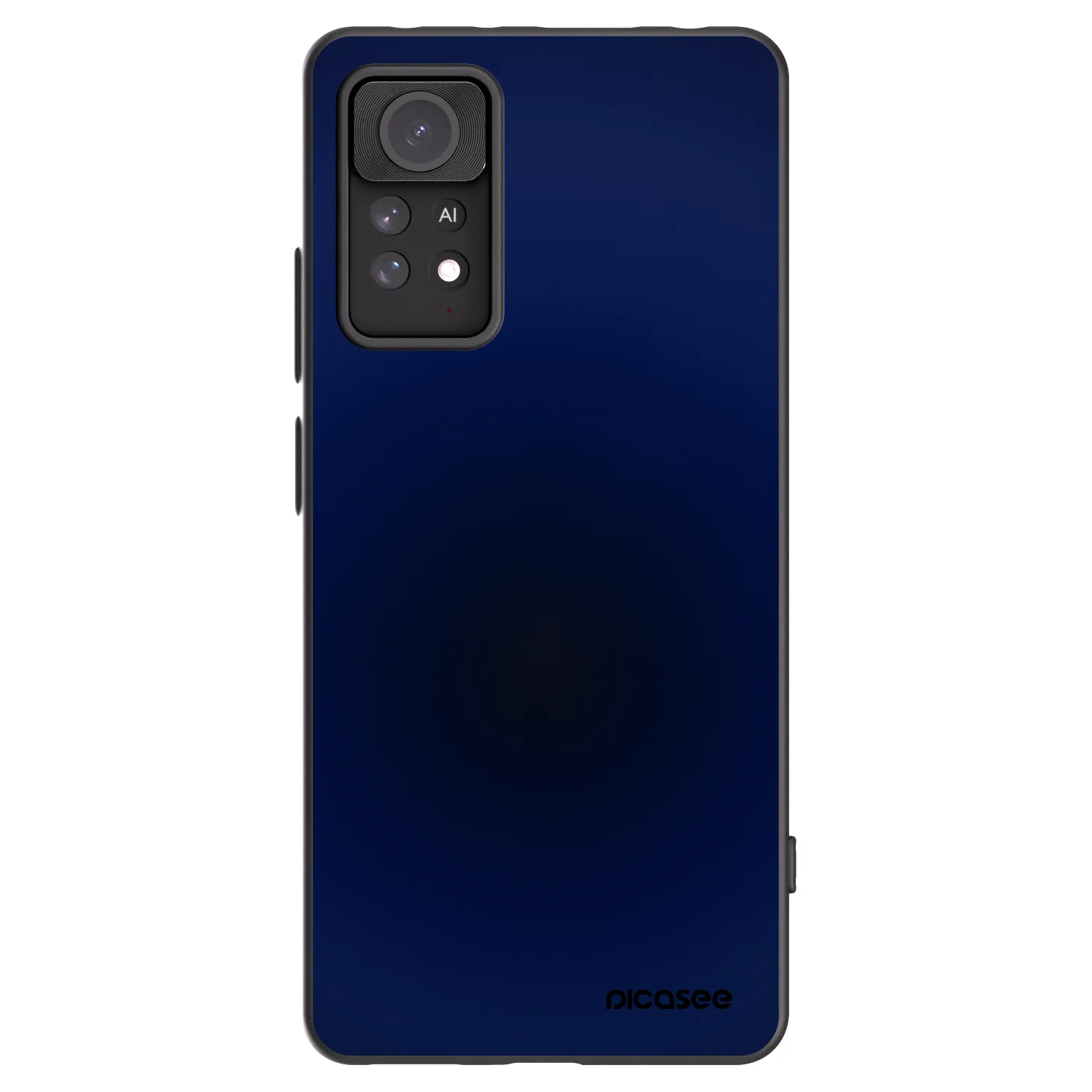 Picasee Xiaomi Redmi Note 11 Pro 5G Hülle - Schwarzes Silikon - Deep Ocean