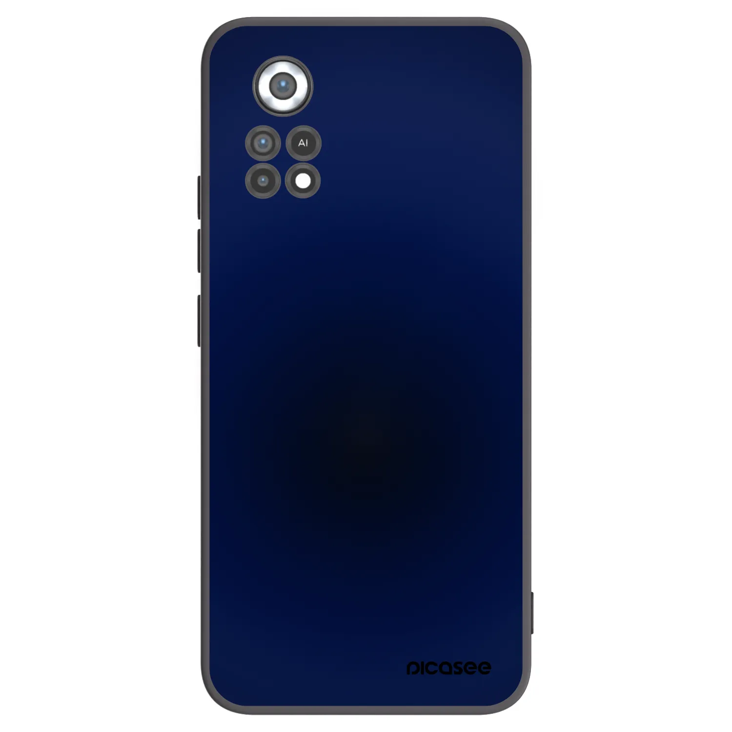 Picasee Xiaomi Poco X4 Pro 5G Hülle - Schwarzes Silikon - Deep Ocean