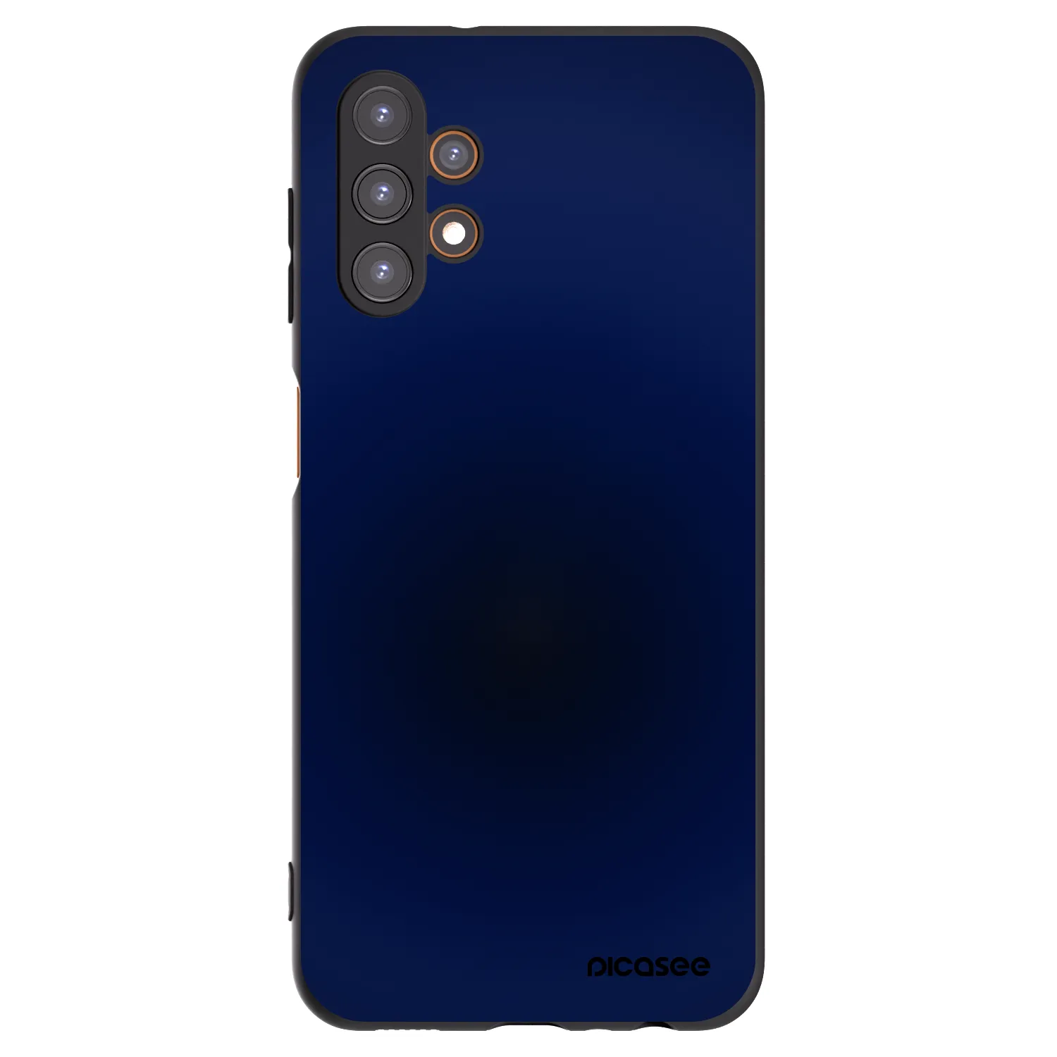 Picasee Samsung Galaxy A13 4G A135 Hülle - Schwarzes Silikon - Deep Ocean