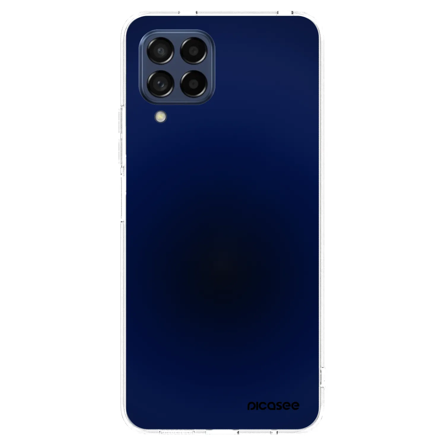 Picasee Samsung Galaxy M53 5G Hülle - Transparentes Silikon - Deep Ocean