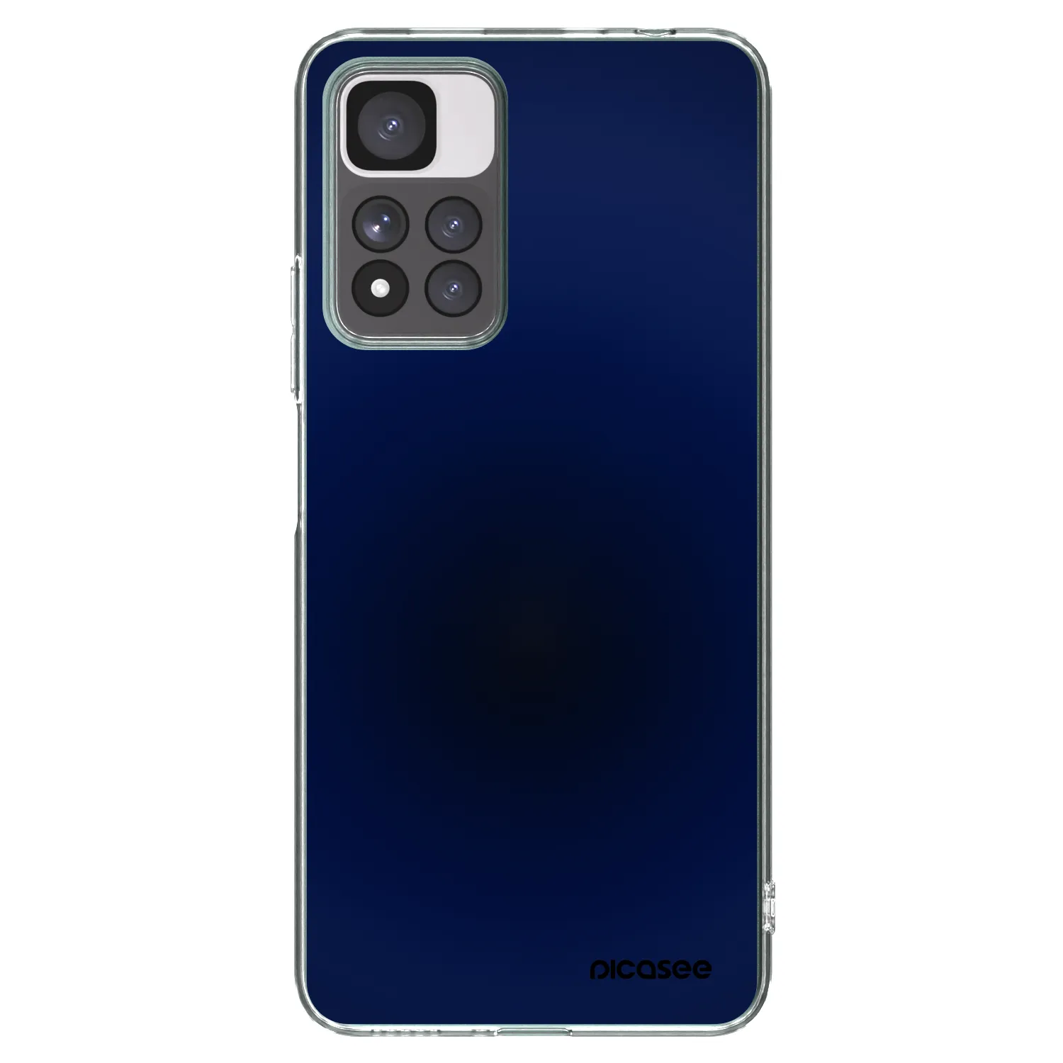 Picasee Xiaomi Redmi Note 11 Pro+ 5G Hülle - Transparentes Silikon - Deep Ocean