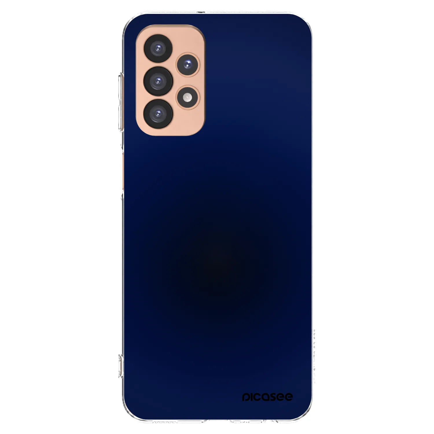 Picasee Samsung Galaxy A23 A236B 5G Hülle - Transparentes Silikon - Deep Ocean