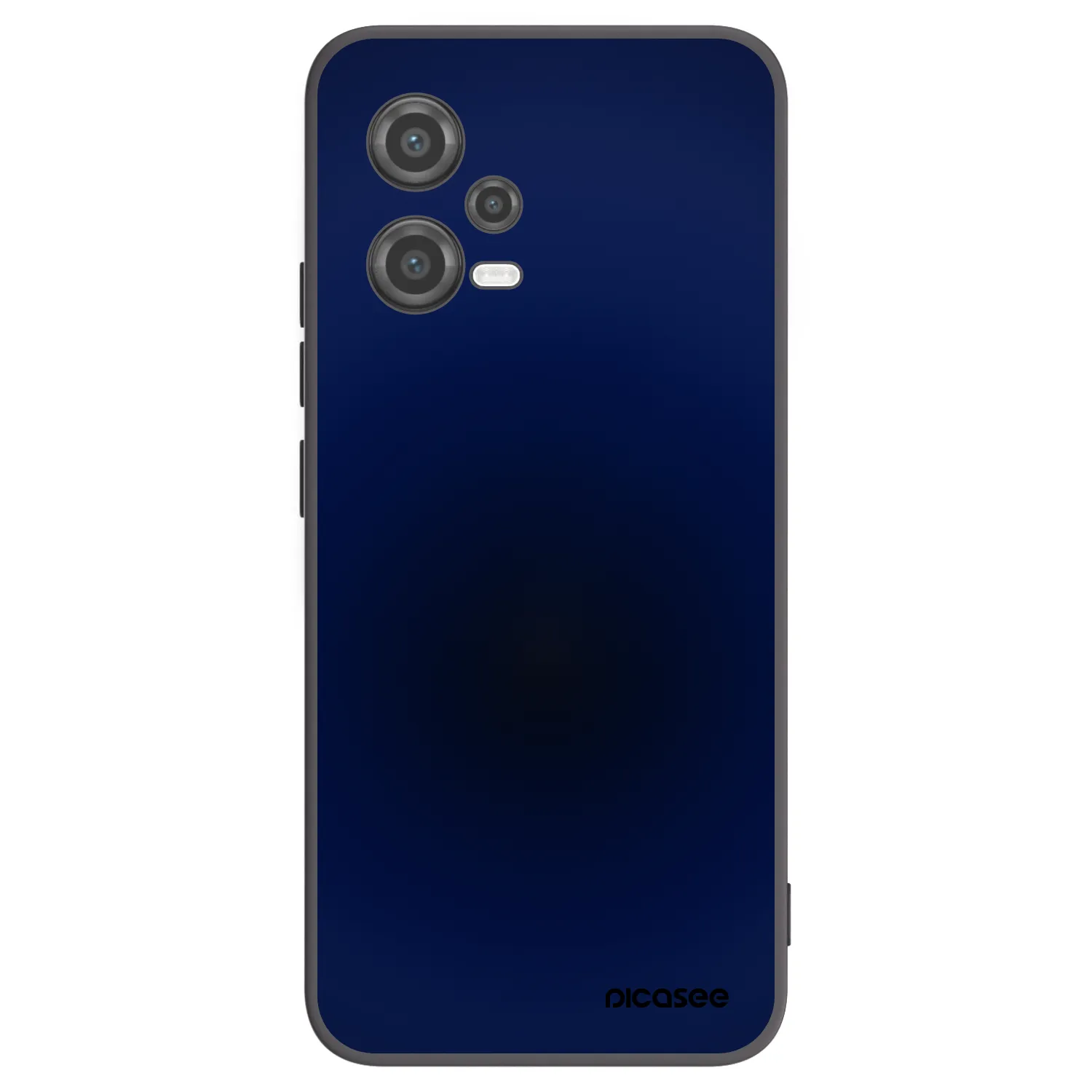 Picasee Xiaomi Poco X5 Hülle - Schwarzes Silikon - Deep Ocean
