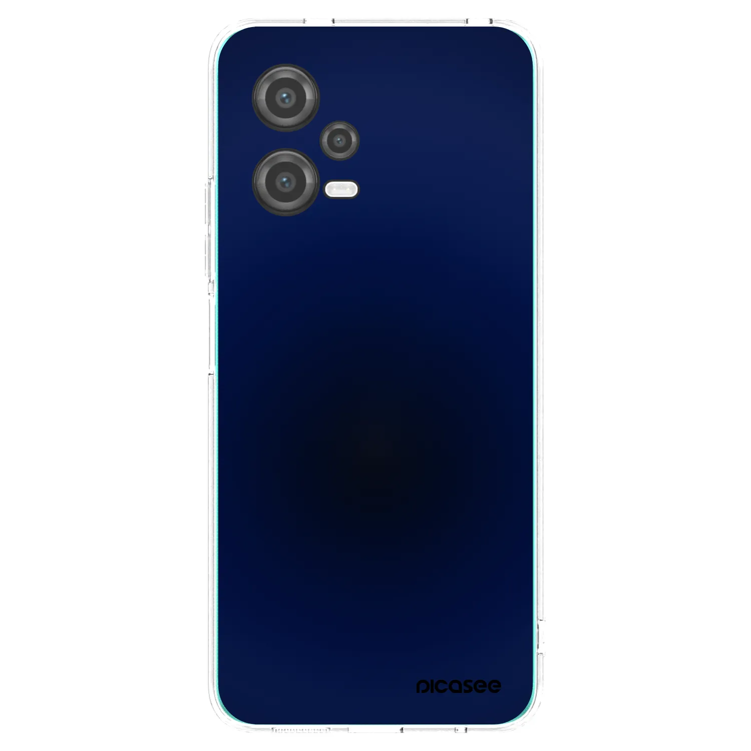 Picasee Xiaomi Poco X5 Hülle - Transparentes Silikon - Deep Ocean