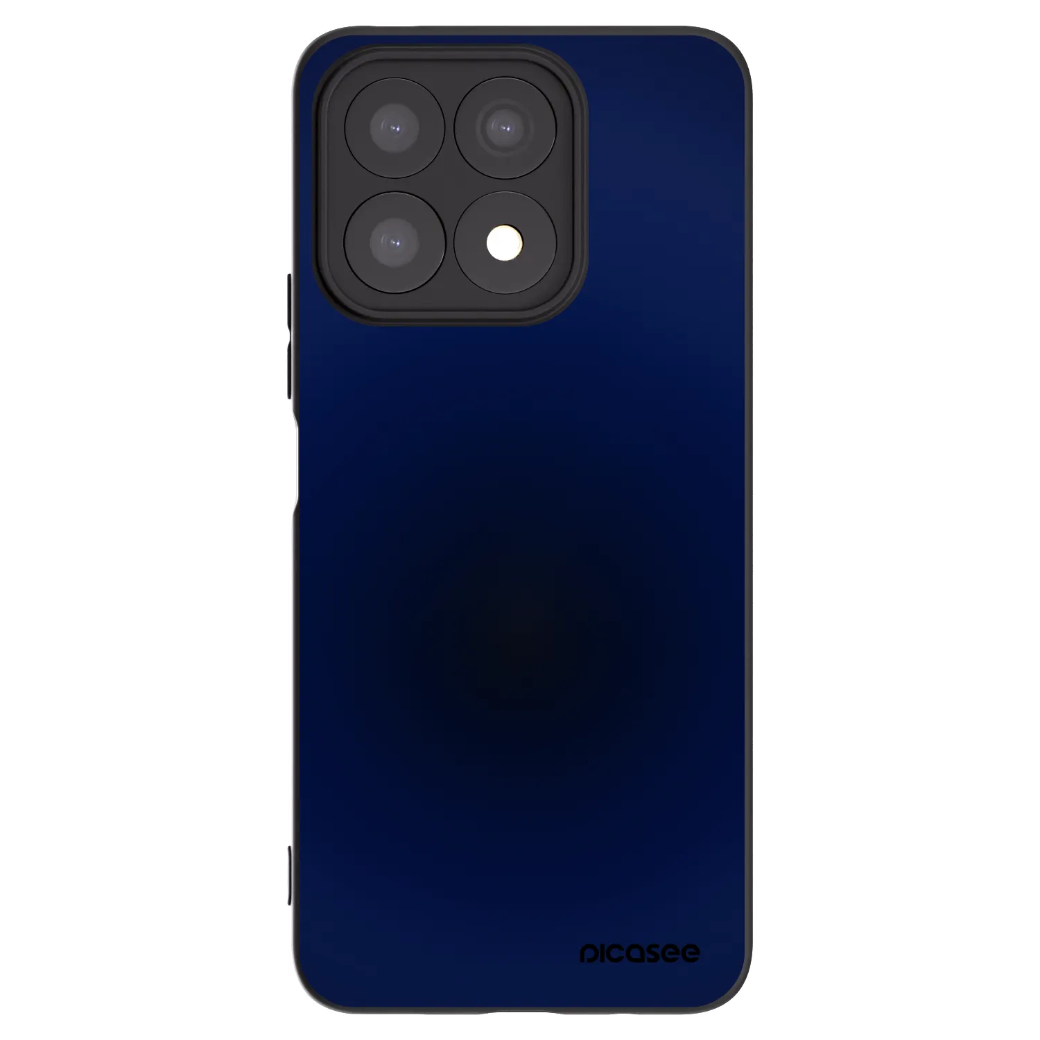 Picasee Honor X8a Hülle - Schwarzes Silikon - Deep Ocean